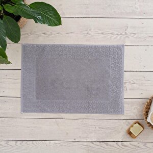 | Oppolo | Extra Yumuşak Pamuk Eponj Ayak Havlusu Gri