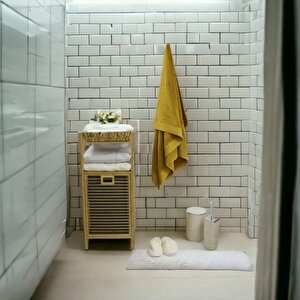 T.concept Exclusive Bambu Pamuk Battal Boy Banyo Havlusu Hardal 100*156