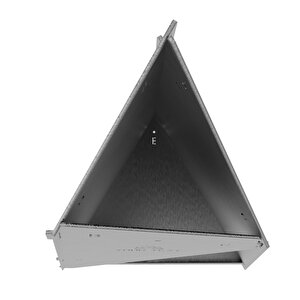 Kamp Ayısı® Blazepeak™ Katlanabilir Outdoor Piramit Soba Ve Taşınabilir Bahçe Şöminesi 3mm Galvaniz Çelik