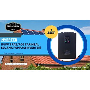 Teknovasyon Arge 15hp-11kw 3 Faz / 400v Pompa İçin Sulama Paketi