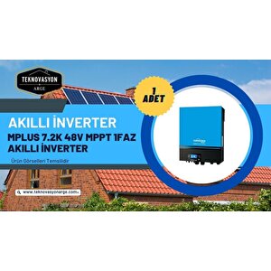 Teknovasyon Arge Güneş Enerjisi Solar Paketi 7.2kva İnverter 550 Watt  Güneş Paneli 48v 50 Amper Lityum Akü