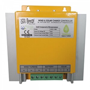 İ-1000w 48v Rüzgar Türbini + Hibrit Şarj Kontrol Cihazı