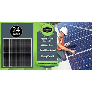 Teknovasyon Arge Güneş Enerjisi Solar Paketi 11kva İnverter 550 Watt Güneş Paneli 48v 100 Amper lityum akü