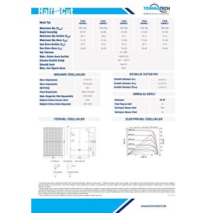 Tommatech 550wp 108pm M12 Hc-mb Güneş Paneli