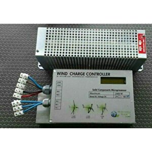 İsta Breeze 1000 Watt 24 V Rüzgar Türbini + Şarj Kontrol Cihazı