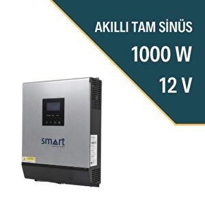 Smart 1kw 1kva İnvertör 1000 Watt 12v Volt Akıllı İnverter İnvertör