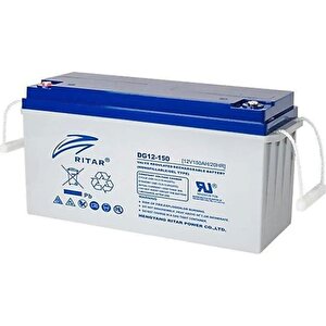 Ri̇tar 12 Volt 150 Amper Jel Akü Deri̇n Döngü Dg12-150 Deep Cycle