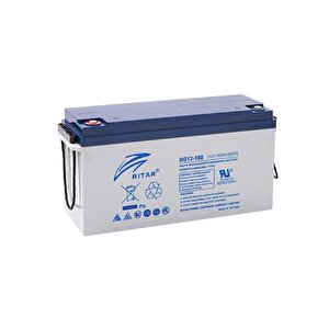 Ri̇tar 12 Volt 150 Amper Jel Akü Deri̇n Döngü Dg12-150 Deep Cycle