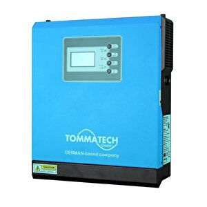 Tommatech New 3 Kva 3kw 3000 Watt 24 Volt Akıllı Inverter İnvertör