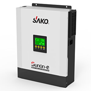 Sunon-e 2.4 Kva 2.4kw 2400 Watt 24 Volt Tam Sinüs Akıllı İnverter İnvertör (450-500vdc)