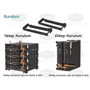 Pylontech U2 - Us2 Asma Aparatı, Phantom S, H48050 Için Braket
