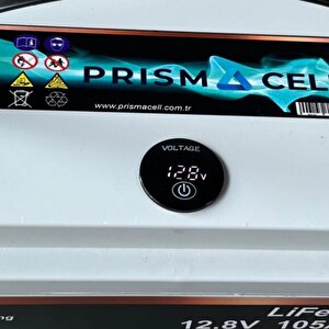 Prismacell Lifepo4 Akü 105ah 12.8 Volt Turbo Fast Charging Karavan, Marin, Solar Yaşam Aküsü