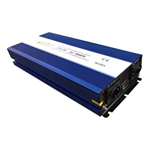 Teknovayon Arge Güneş Enerjisi Bağ Evi Solar Paketi 3000w 24v Tam Sinüs İnverter 285w 24v Güneş Paneli 200ah 12v Jel Akü