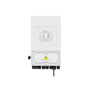8kw 8000 Watt Hybrid Monofaze On Grid İnverter Hibrit Mppt İnvertör