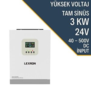 Lexron 3kw Hv Mppt 40-500 Pv Input Akilli İnverter