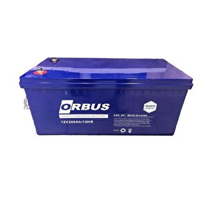 Orbus 12 V 200 Amper Derin Döngü Karbon Jel Akü