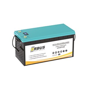 Orbus 12.8 V (volt) 200 Amper Lityum Akü “lifepo4”