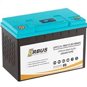 Orbus 12.8 Volt 100 Amper Lityum Lifepo4 Akü