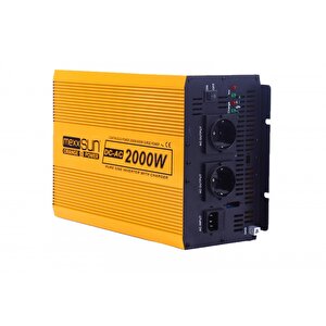 Mexxsun Tam Sinüs Şarjlı İnverter 12v 2000w