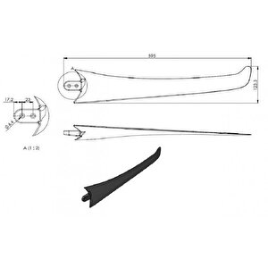 İstabreeze 60 Cm Kanat Seti - Whisper Sessiz Siyah Ø1,25m