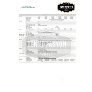 Tekovasyon Arge Exelon 12 V 600 W Modifiye Sinüs Inverter