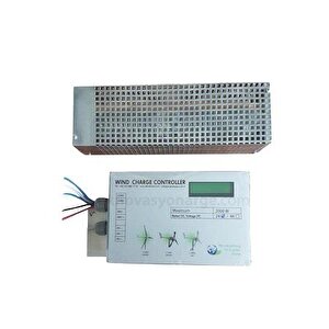 1000 Watt 48v Rüzgar Türbini Yerli Şarj Kontrol Cihazı - 1kw