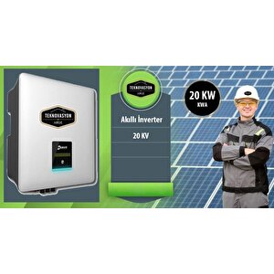 On Gri̇d  Öztüketim 20 Kw Kva Trifaze Solar Güneş Paneli Paket Sistemi
