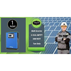 Teknovasyon Arge Güneş Enerjisi Karavan Solar Paketi 3kva Mppt İnverter 330w Güneş Paneli