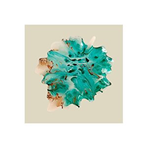 Leaf Oak Yaprak Desen Sunum Tabak 30cm