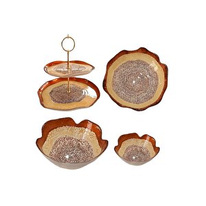 Porcını Sunum Tabak 30 Cm