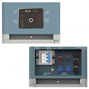 Pylontech Fc0500m-40 Akü Denetleme Bms, Taban, Kablolar, Force H2 Için