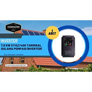 Teknovasyon Arge 10hp-7.5kw 3 Faz / 400v Pompa İçin Sulama Paketi
