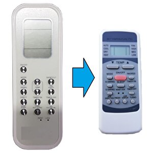 Bosch Rg35b/bge Klima Kumandası-eşdeğer