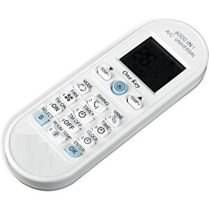 Tayfun Akıllı Ayarlanabilen Klima Kumandası Tk-6000