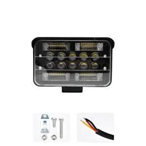 Offroad Sis Lambası Beyaz 15,5cm Adet / Lass344