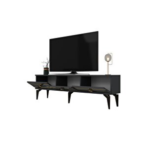Lennora 180 Cm  Tv Sehpasi (alt Modül) Antrasi̇t-altin