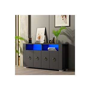 Klei̇n Led Aydinlatmali Konsol Antrasi̇t Antrasit