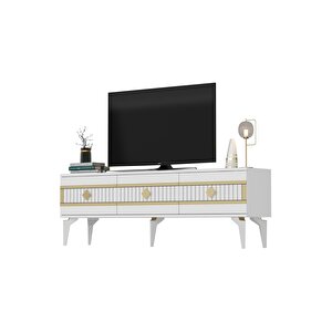 Novva 180 Cm Tv Sehpasi (alt Modül) Beyaz-altin