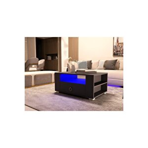 Klei̇n Led Aydinlatmali Orta Sehpa Antrasi̇t Antrasit