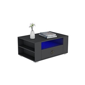 Klei̇n Led Aydinlatmali Orta Sehpa Antrasi̇t