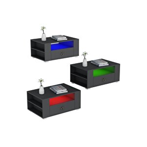 Klei̇n Led Aydinlatmali Orta Sehpa Antrasi̇t