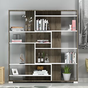 Cosmo Ki̇taplik Ceviz -beyaz