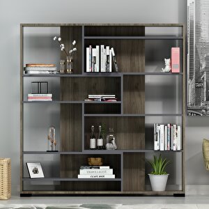 Cosmo Ki̇taplik Ceviz- Antrasit