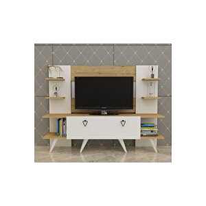 Eriica Tv Ünitesi Safirmeşe-beyaz Meşe