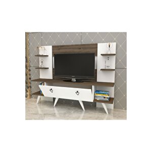 Eriica Tv Ünitesi Ceviz-beyaz Ceviz