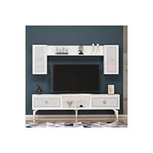 Ni̇ll Tv Üni̇tesi̇ Takimi Beyaz-gümüş Beyaz