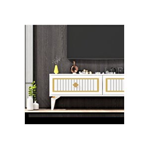 Vennaa Tv Üni̇tesi̇ 120 Cm Beyaz-altin Altın