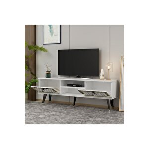 Li̇i̇dya Tv Sehpasi (alt Modül) Beyaz-altin