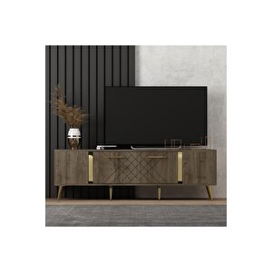 Dettas Tv Üni̇tesi̇, 150 Cm Cevi̇z-altin Ceviz