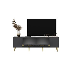 Dettas Tv Üni̇tesi̇, 150 Cm Antrasi̇t-altin